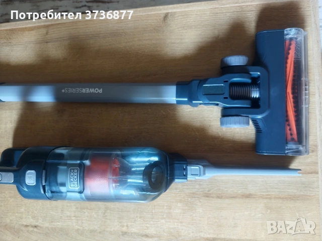 Вертикална прахосмукачка Black+Decker 3 в 1 Powerseries+ Bhfea18D, снимка 8 - Прахосмукачки - 55112072