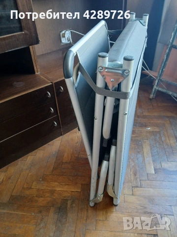 Сгъваемо легло/шезлонг, снимка 4 - Други стоки за дома - 54930903