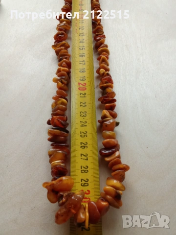 кехлибарено колие старо, снимка 2 - Други - 54058420