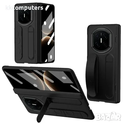 За Huawei Mate X7 Удароустойчив PC Калъф със Стойка, Силиконова Каишка и Вграден Скрийн Протектор от, снимка 4 - Калъфи, кейсове - 55525960