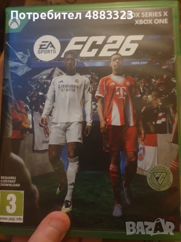 ПРОДАВАМ FC26. ЗА XBOX , снимка 2 - Игри за Xbox - 55249170