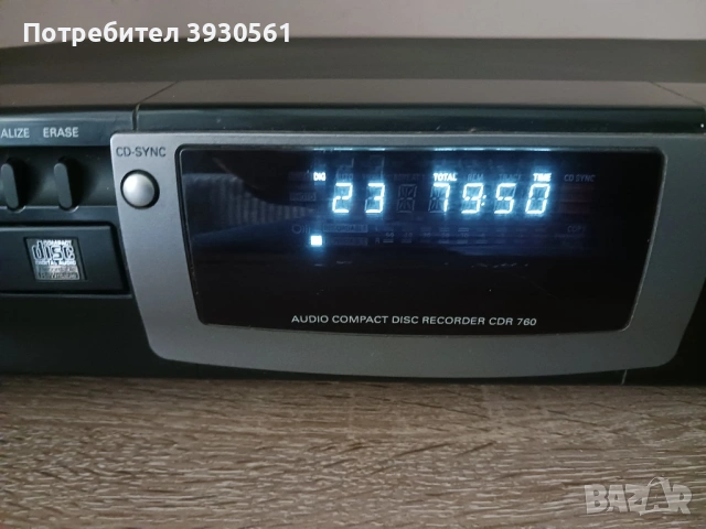philips cd player cdr 760, снимка 2 - Ресийвъри, усилватели, смесителни пултове - 54389385