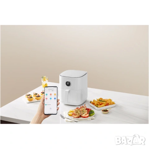 Фритюрник с горещ въздух Xiaomi Smart Air Fryer, 4.5 литра НОВ, снимка 2 - Фритюрници - 54479290