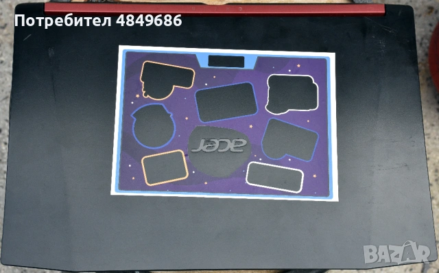 Лаптоп за части Acer Nitro 5 N17C1 - 515-51-59YV с рам 