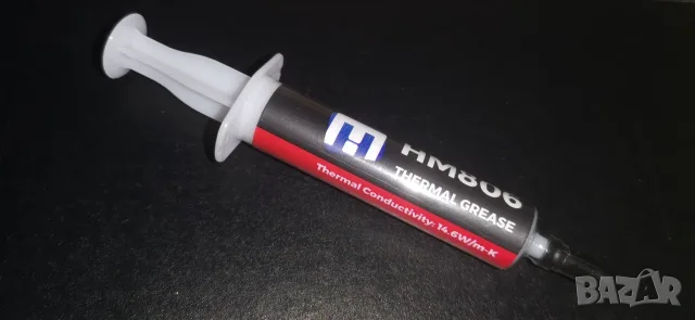 4гр Halnziye HM806 14.6 W/m·K thermal grease паста за процесор, видеокарта, снимка 2 - Други - 55429652
