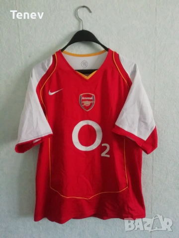 Arsenal Nike 2004/2005 Total 90 T90 оригинална тениска фланелка Арсенал екип ретро vintage 