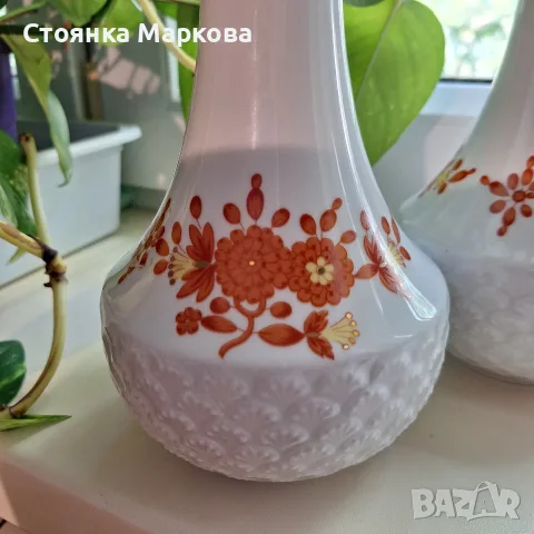 Две вази от Германия-FALKENBERG, снимка 4 - Вази - 55583786