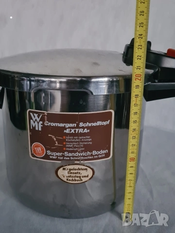 Немски тенджери под налягане WMF Cromargan и Fissler Vitavit, снимка 4 - Съдове за готвене - 54731230