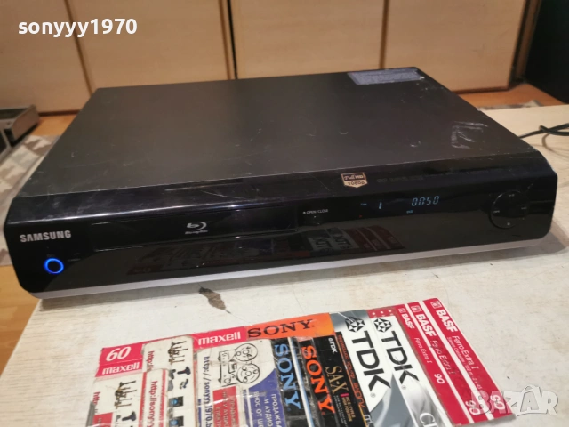 SAMSUNG BD-P1400XEG BLU-RAY PLAYER-ВНОС SWISS 0706261016L4, снимка 6 - Плейъри, домашно кино, прожектори - 54806443
