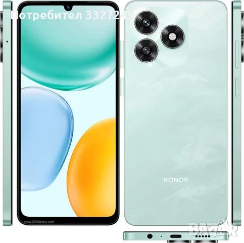 GSM Honor X5c Plus 64GB 4GB RAM Midnight Black