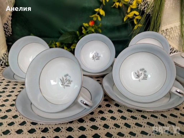 Noritake Япония фин костен порцелан , снимка 8 - Чаши - 54598196