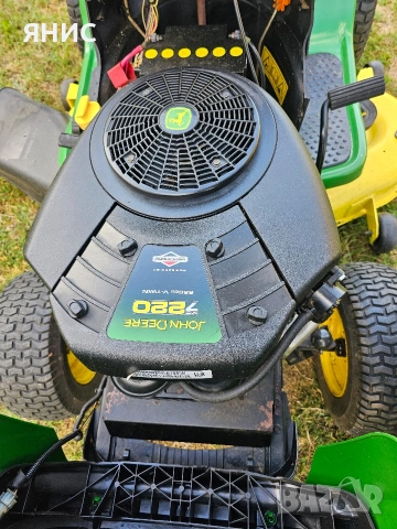 ТРАКТОРНА КОСАЧКА JOHN DEERE X165 .22.КОНЯ ПЕРФЕКТНА , снимка 13 - Градинска техника - 54732157