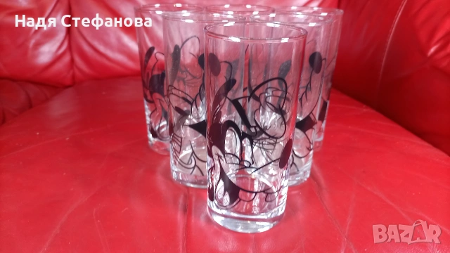 Детски стъклени чаши, дисни, лот Мики Маус, снимка 3 - Колекции - 55224101