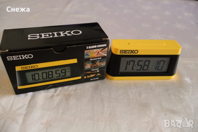  Seiko QHL091Y дигитален маратонски часовник, снимка 7 - Други - 55079853