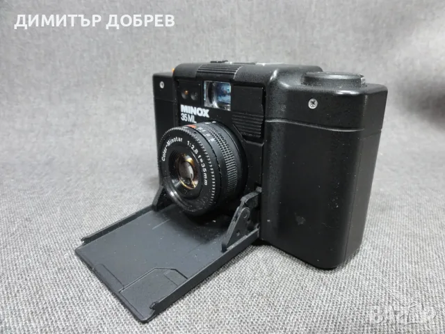 СТАР РЕТРО ЛЕНТОВ ФОТОАПАРАТ MINOX 35ML 35MM CAMERA GERMANY , снимка 3 - Фотоапарати - 55528133