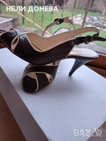 Луксозни Сандали GiAnni”Италия,ЕСТЕСТВЕНА Кожа с красив дизайн!НОВИ!36, снимка 7 - Сандали - 54239998