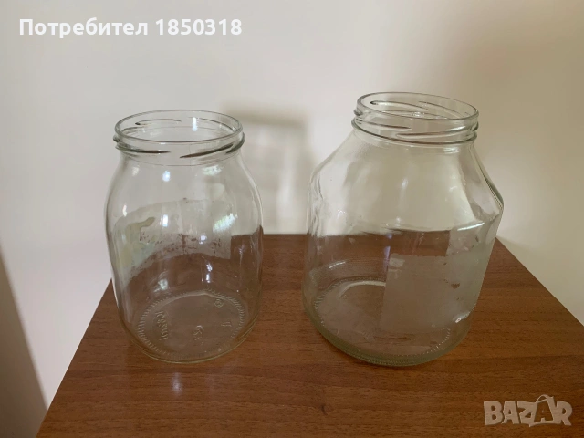 Продавам големи буркани, снимка 2 - Буркани, бутилки и капачки - 55206834