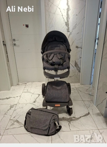 Детска количка STOKKE в много добро състояние , снимка 2 - Детски комплекти - 54042949