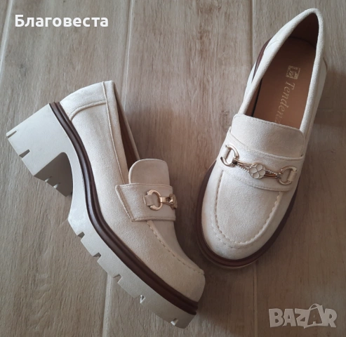 Дамски мокасини (елегантни) обувки 