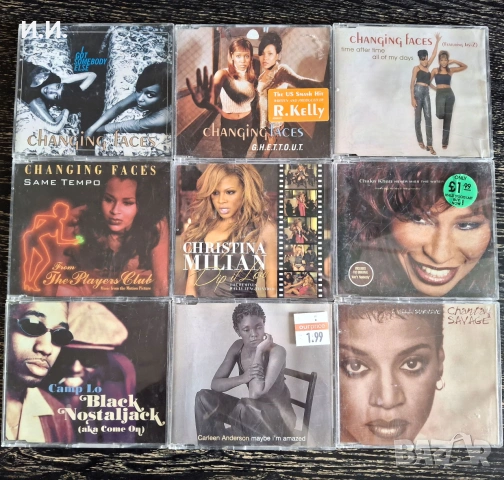Hip Hop, R&B сингли за колекционери от Prince, 702, Brandy, Brownstone, Babyface, LBC Crew и още ..., снимка 6 - CD дискове - 42747072