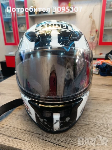 каска shoei М размер, снимка 5 - Аксесоари и консумативи - 54229050