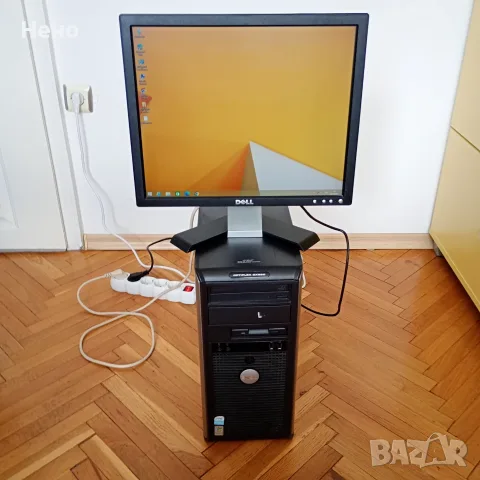 Компютър dell optiplex gx620+ монитор dell 17"