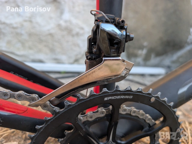 Фреймсет Cannondale SuperSix Hi-Mod + Монтаж Shimano 9100, снимка 10 - Велосипеди - 55245009