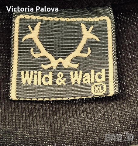 Тениска Wild & Wald - оригинална, цвят olive 🫒, унисекс, снимка 4 - Тениски - 54493448