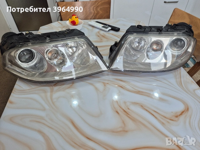 Кристални Оригинални КСЕНОНОВИ фарове HELLA за Пасат В5.5 
