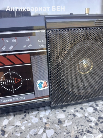 📻 ARTECH M-6740E – ВИНТИДЖ СТЕРЕО РАДИОКАСЕТОФОН FM/GO, снимка 8 - Радиокасетофони, транзистори - 55242888