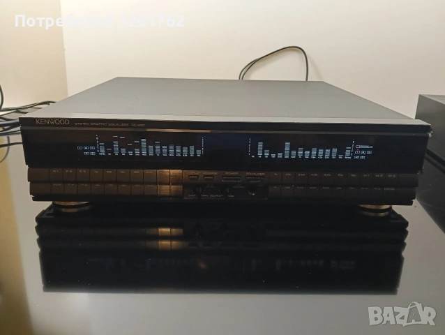 Kenwood GE-930 стерео графичен еквалайзер, снимка 3 - Еквалайзери - 54527383