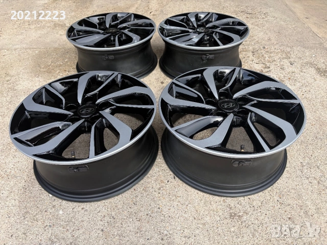 4 броя алуминиеви джанти за Hyundai Tucson,Kona,Ioniq,Elantra 17, снимка 9 - Гуми и джанти - 54524055