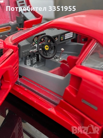 Ретро модел Ferrari F 40, снимка 8 - Колекции - 54399670