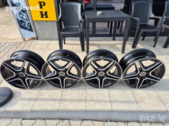 Оригинални Джанти Мерцедес AMG-A/B/C-Класа 18 цола , снимка 4 - Гуми и джанти - 54420078