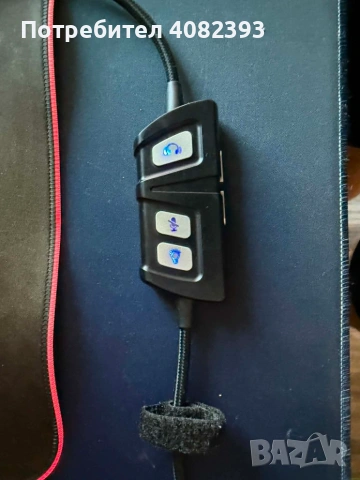 Gamdias HEBE M1 RGB геймърски слушалки – перфектно състояние, снимка 5 - Слушалки и портативни колонки - 55016122