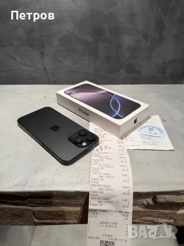 КАТО НОВ Iphone 16 Pro Max, 100% батерия