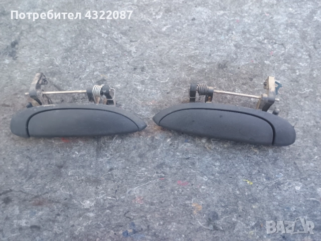 Дръжка / Дръжки врата  Рено Клио 2 1.5 ДЦИ 65к.с 2003г. / Renault Clio 2 1.5 DCI