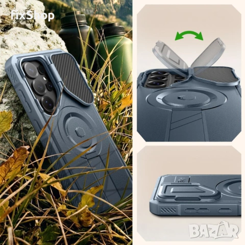 TECH-PROTECT KEVLAR MAGSAFE 2-SET GALAXY S26 ULTRA BLUE, снимка 7 - Калъфи, кейсове - 54887449