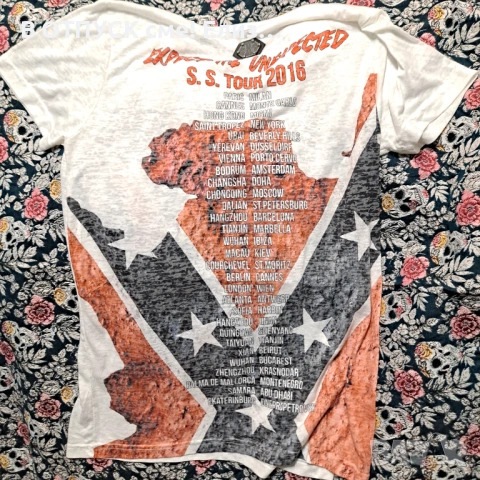 Philipp Plein тениска philipp plein official hip rock edition ss tour 2016, снимка 3 - Тениски - 54662534