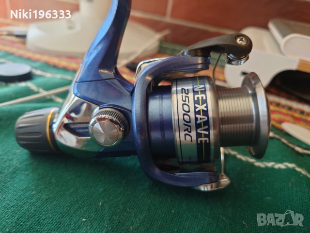 Риболовен комплект: Италианска въдица Lineaeffe Carbon и макара Shimano, снимка 3 - Въдици - 53971657