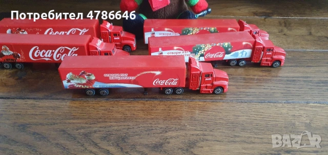 Лот Кока Кола Coca Cola камиончета, очила, елфче, снимка 2 - Колекции - 54147189