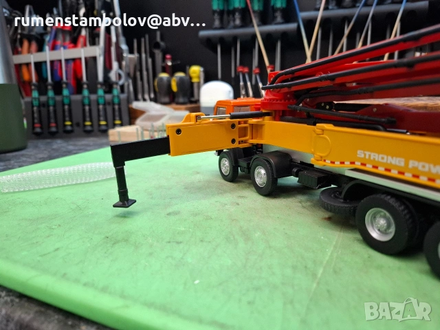 КамАЗ бетон помпа - конверсия, 1:43, снимка 5 - Колекции - 54120202