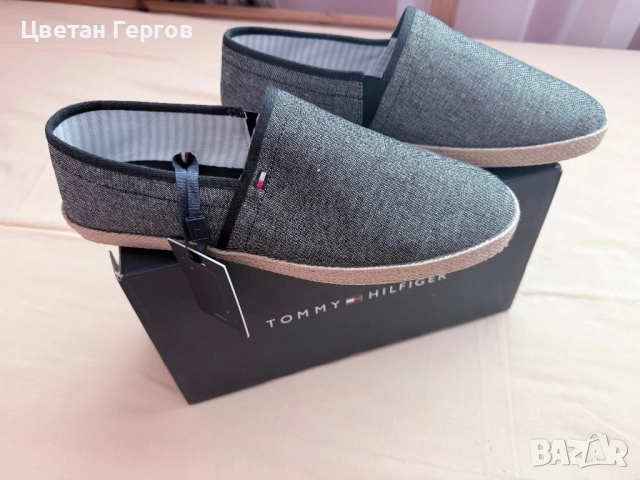 Мъжки еспадрили Tommy Hilfiger 44, снимка 2 - Маратонки - 54681986