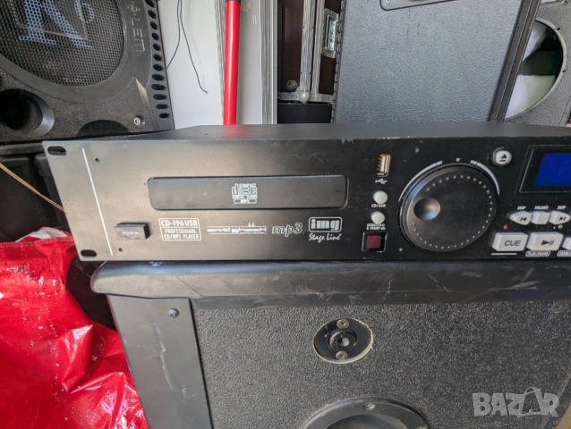Stage Line CD-196USB DJ CD и MP3 плейър с USB 2.0 интерфейс, снимка 2 - Други - 36630608