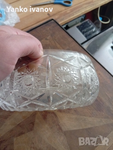 Купа кристал, снимка 2 - Антикварни и старинни предмети - 54140791