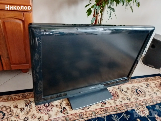 TV TOSHIBA 32" LCD 32AV504D "15€"! Бутон за включване изгасва!, снимка 7 - Телевизори - 55147700