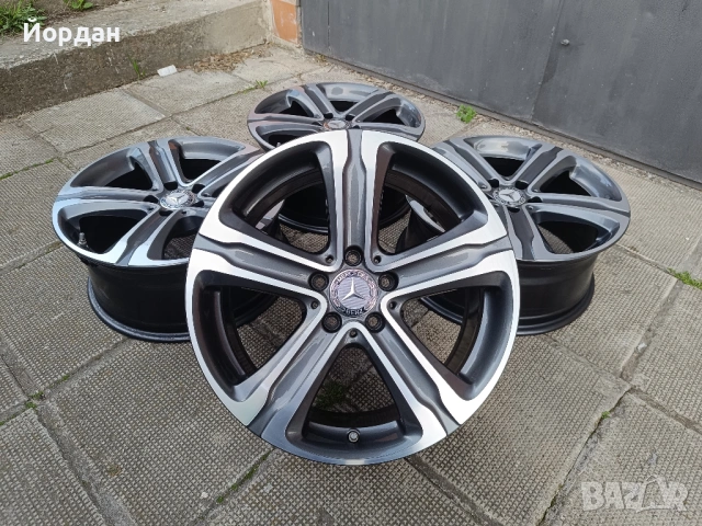 ОРИГИНАЛНИ джанти 18 ' цола 5x112 МЕРЦЕДЕС / MERCEDES BENZ ET38 8J + датчици
