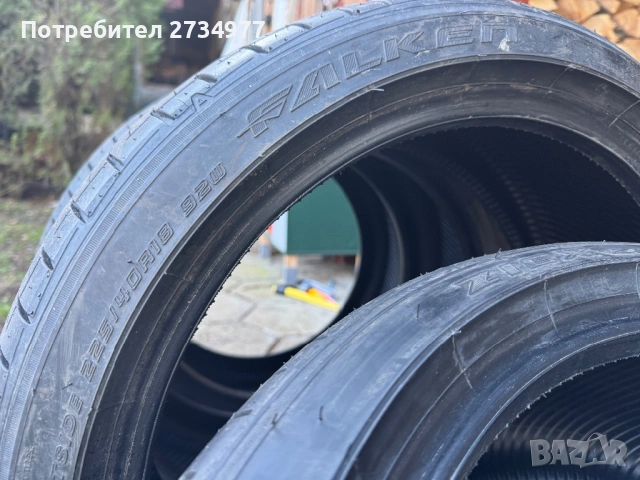 Нови Летни гуми DOT 25  FALKEN ZIEX ZE914B 225/40 R18 92W XL, снимка 2 - Гуми и джанти - 54436490