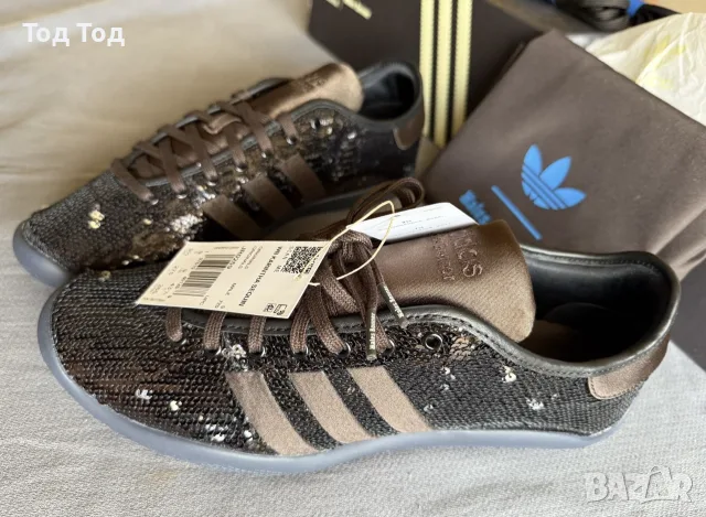 Adidas x Wales Bonner x Karintha Brown Sequins 43 1/3, снимка 8 - Маратонки - 55603661