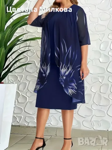 Елегантна рокля 5 XL